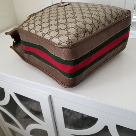 Vintage Gucci Supreme Striped Tote - Picture 7 of 16